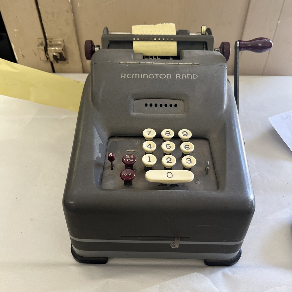 Vintage 1940’s Remington Rand Adding Machine