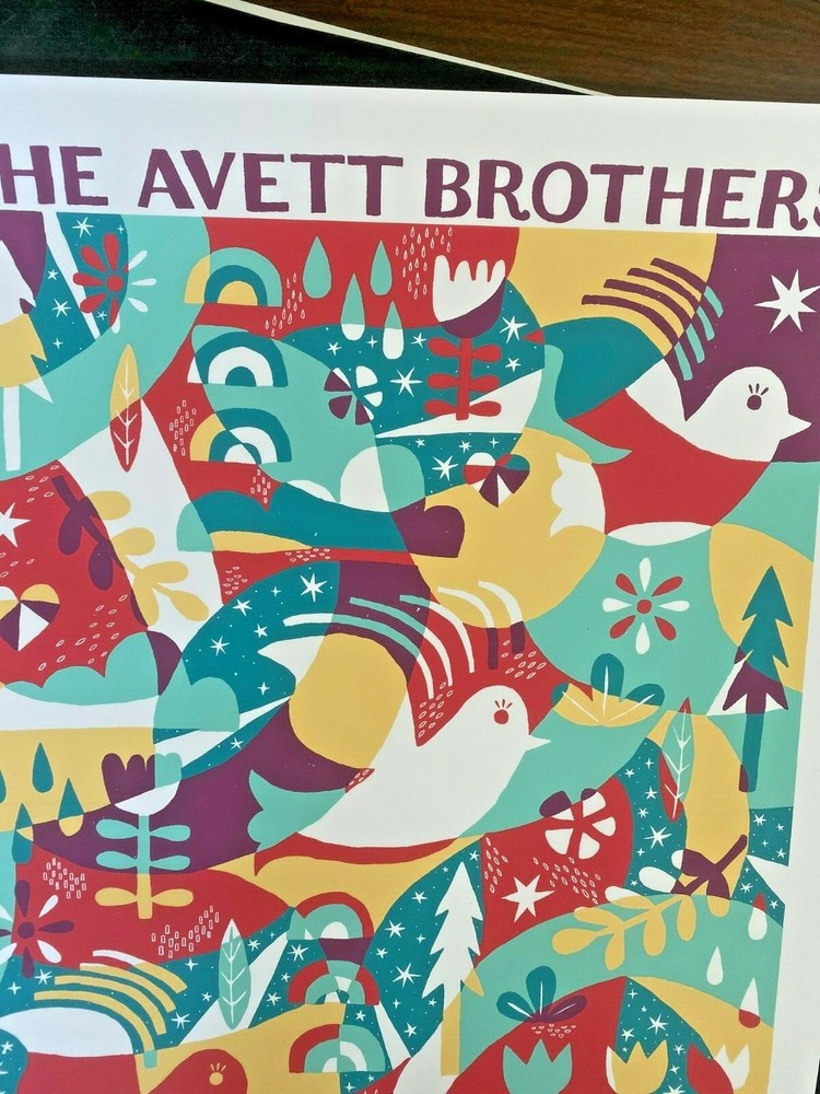 Avett Brothers 2019 SOUTHAVEN MS AP Signed S/N #/200 Poster Print SHIPS TODAY!