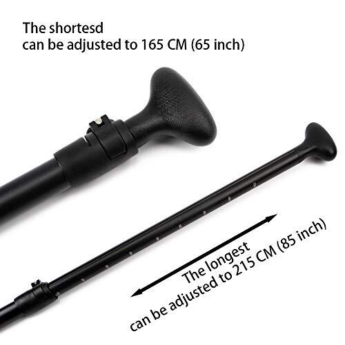 SUP PADDLES Adjustable Stand-Up Paddle Oars for Paddleboard Orange 3-Pc