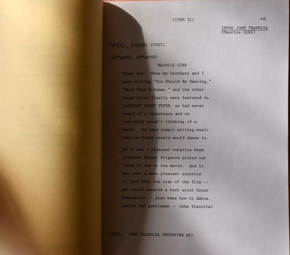 1983 " Movie Blockbusters! " CBS Television Original Screenplay Script