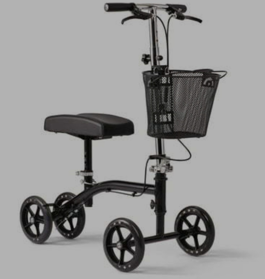 NEW Medline Gen 4 Knee Walker Scooter - 300lb Capacity Steerable Mobility Aid