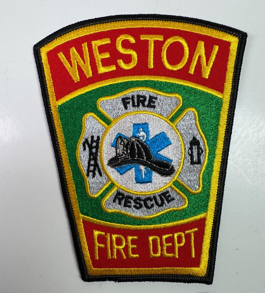 Weston Fire Rescue Massachusetts MA Patch