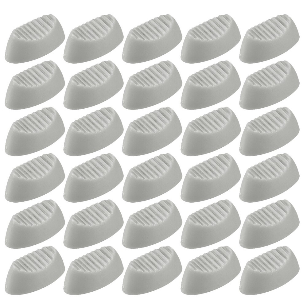 Console Mixer Slider Fader Knobs Replacement for Potentiometer Grey 30pcs