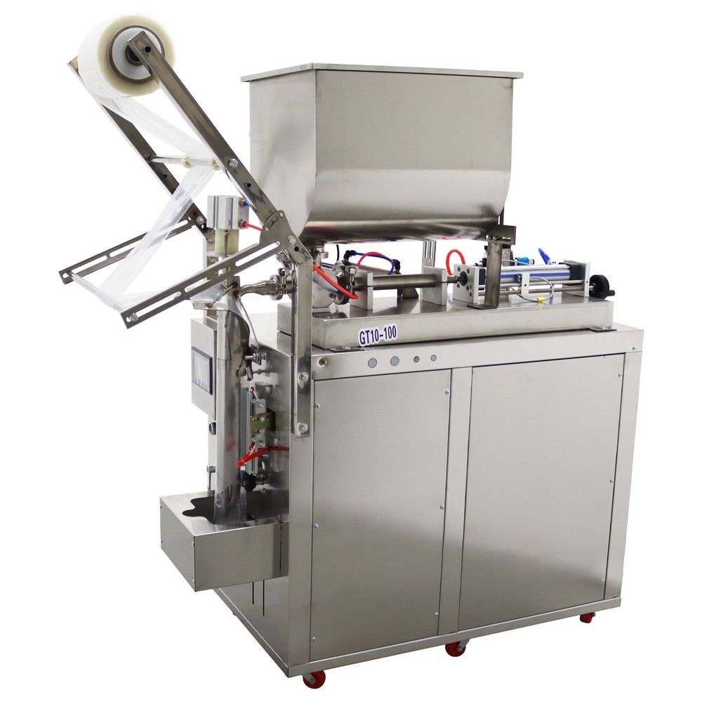 Automatic Quantitative Paste Liquid Filling Packaging Machine 110V 10-100ml 500W