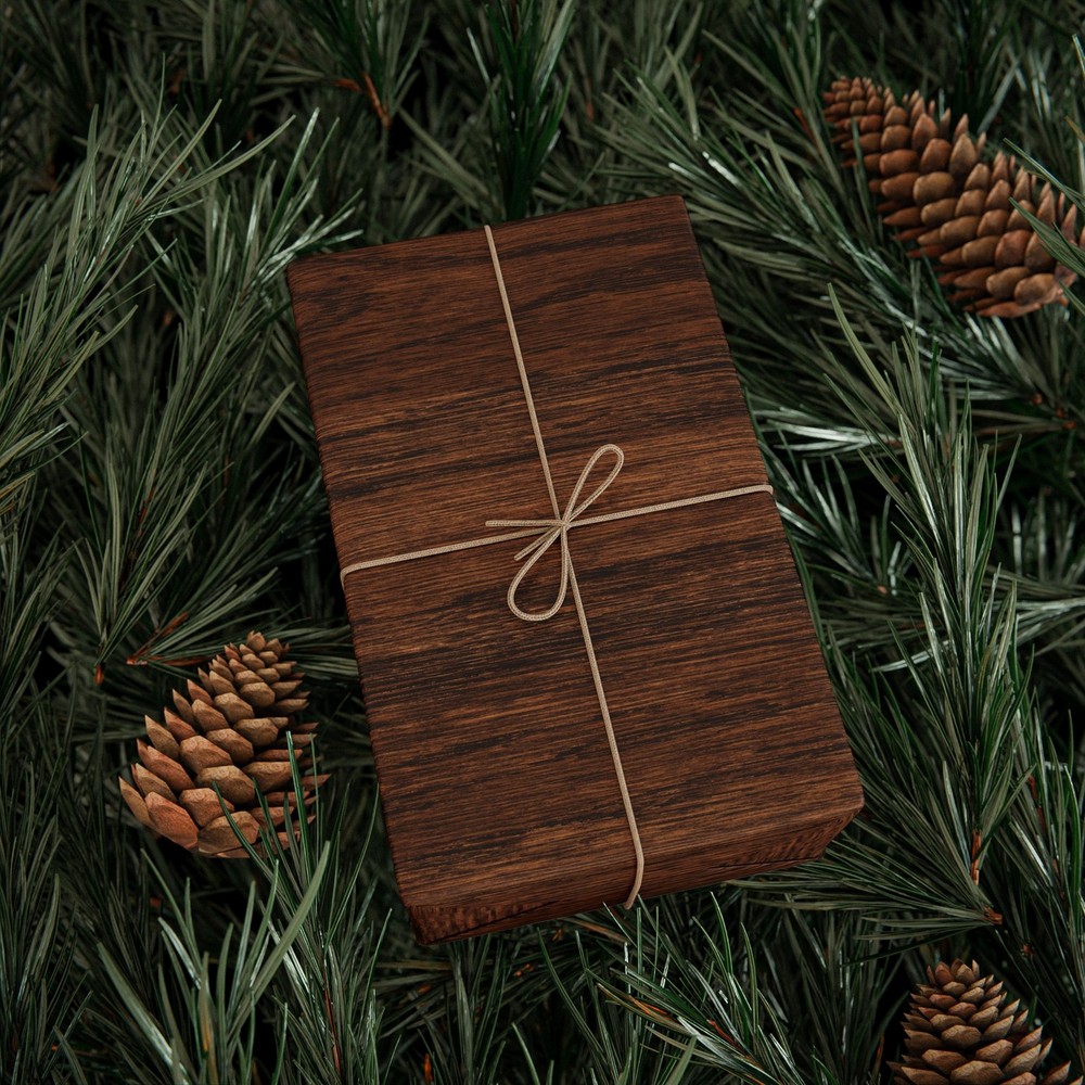 Wood Grain Print Wrapping Papers