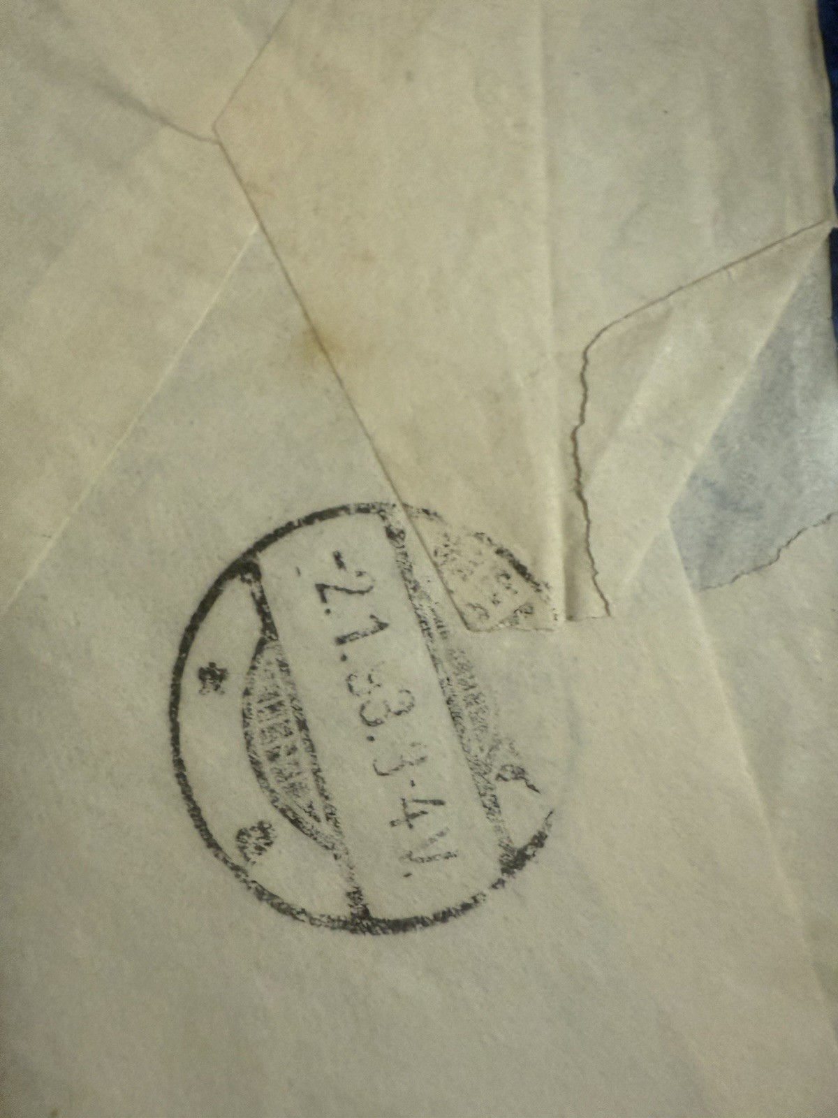 1892 Boston-Weimar Zeppelin Cachet Cover 5¢ Grant Pair $99 BIN