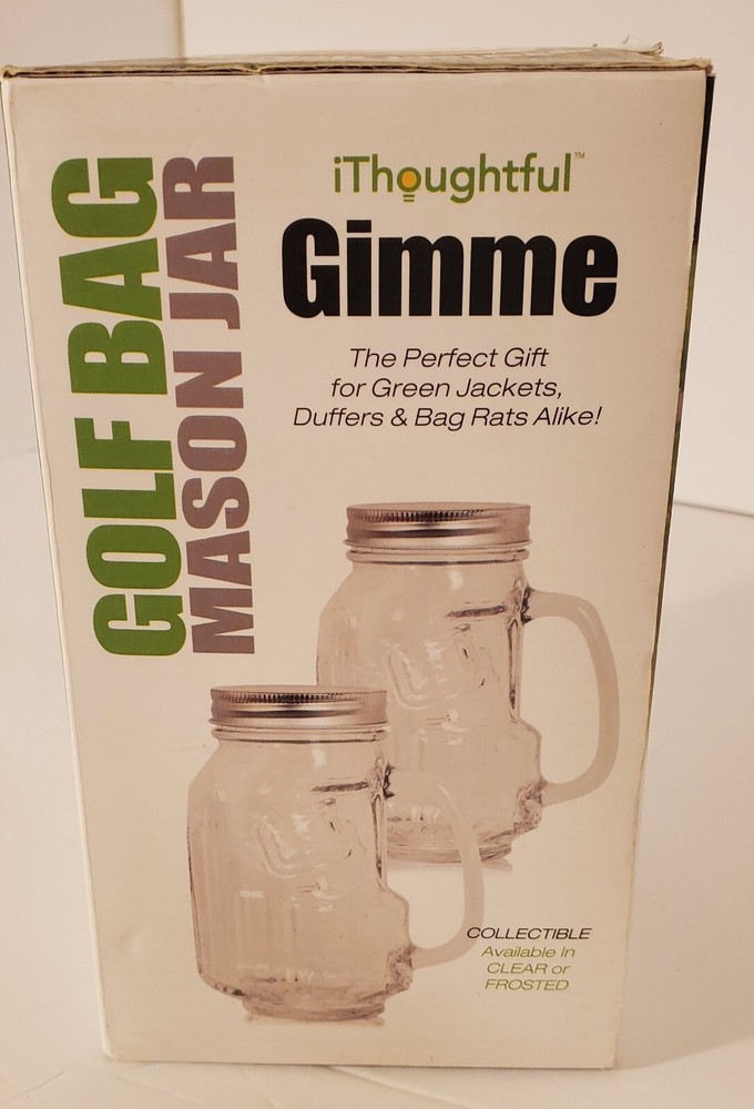 Golf Bag Mason Jar