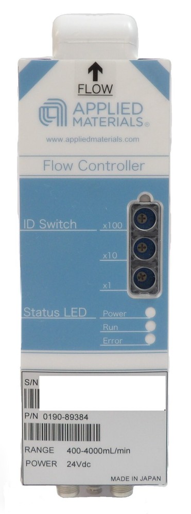 AMAT Applied Materials 0190-89384 Flow Controller 400-4000mL/min Working Surplus