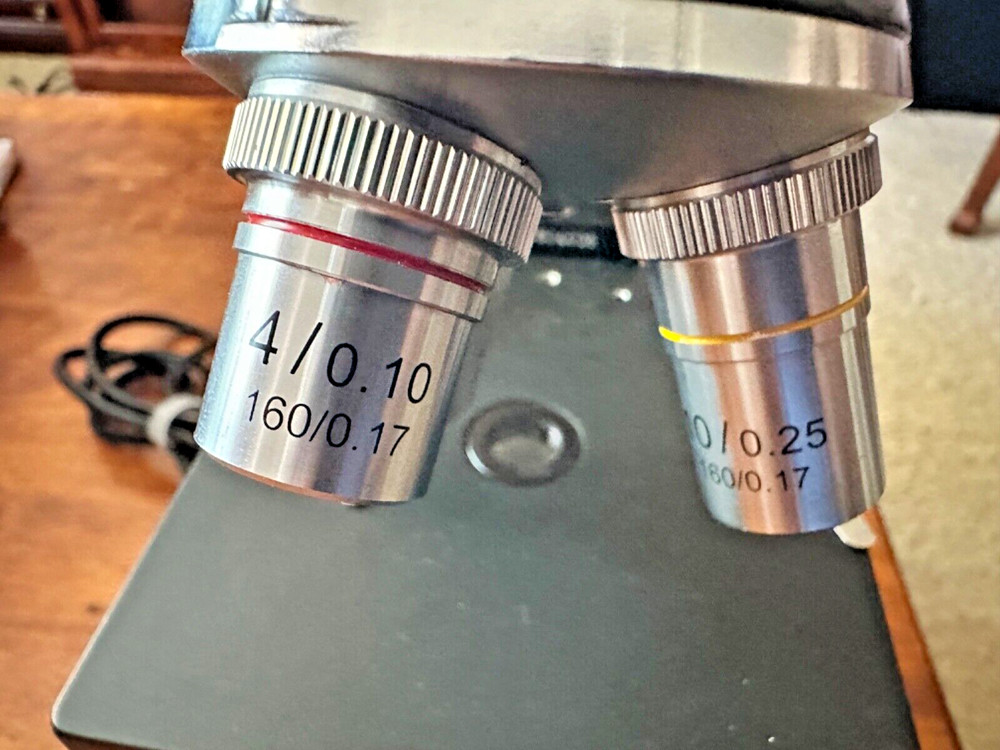 National Optical Model 131-CLED Compound Microscope.