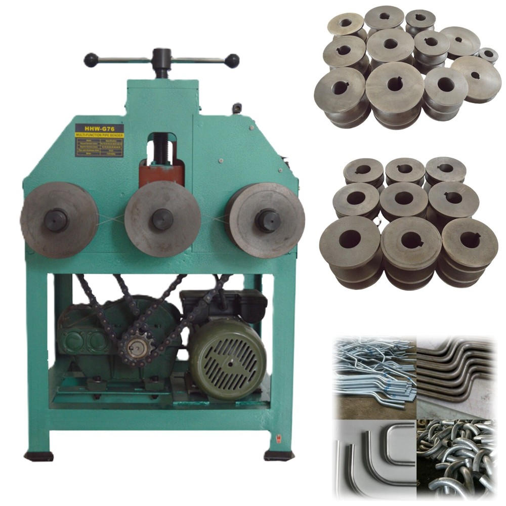 110V 1.5KW Multi-function Rolling Electric Square/Round Tube Bending Machine
