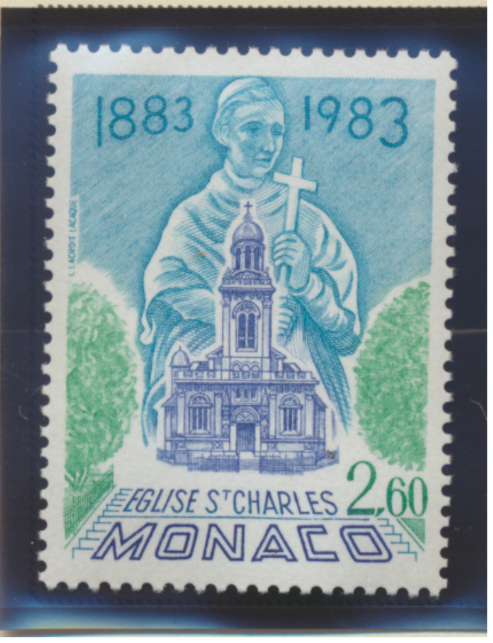 Monaco Stamp Scott #1370, Mint Never Hinged