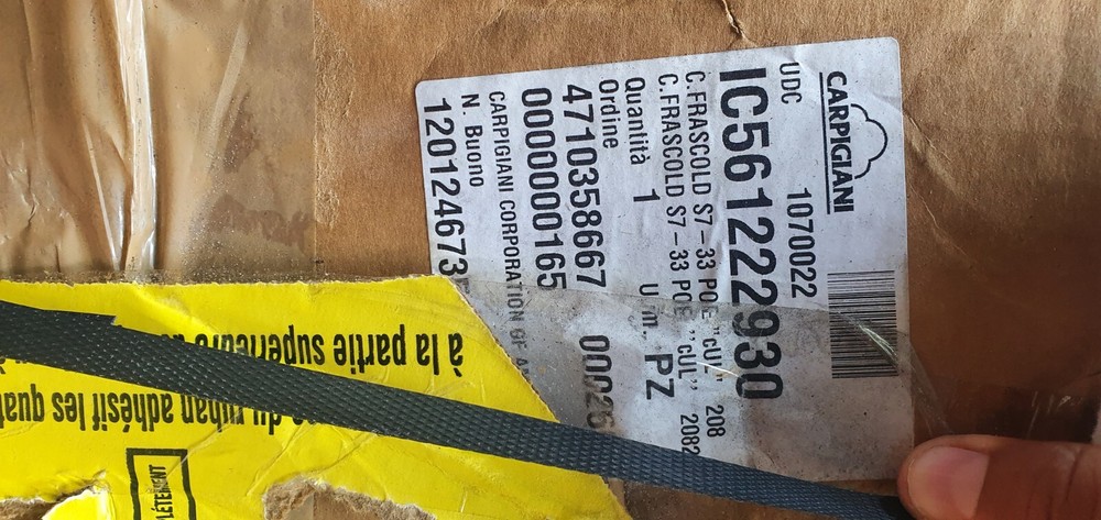 Carpigiani LB 1002 rtx compressor