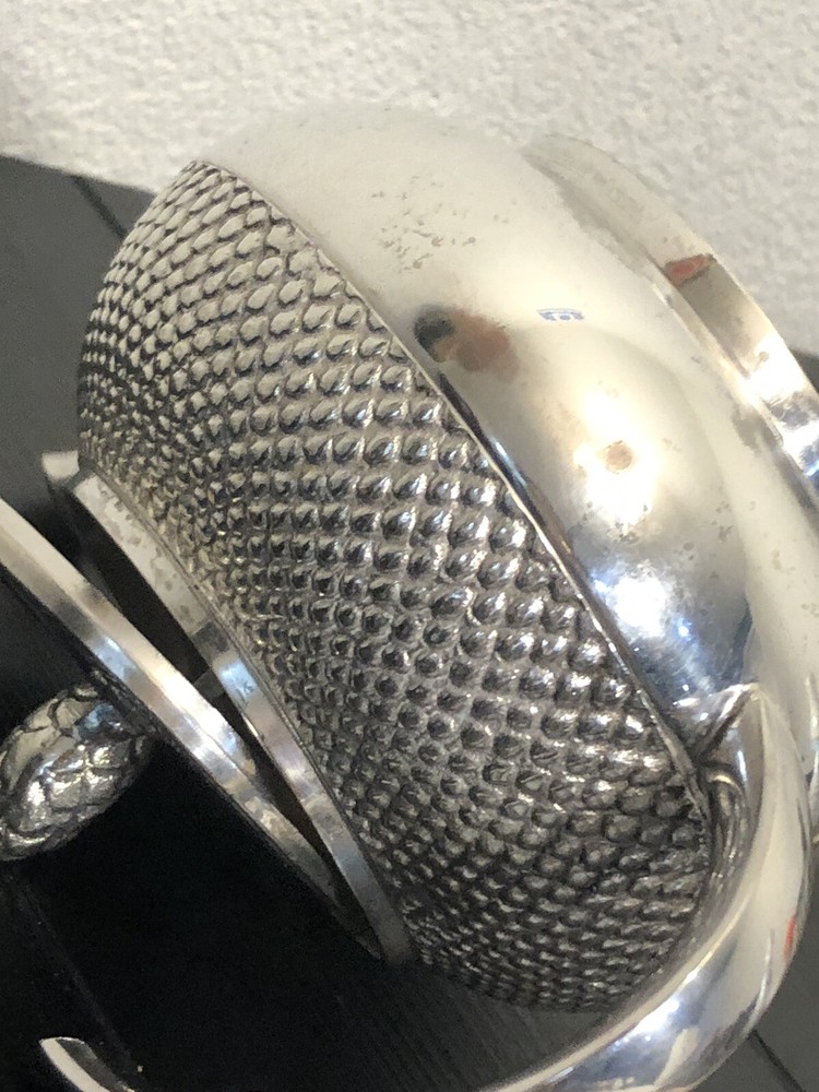 Vintage Silver Plated Tea Pot With Handle Made in India