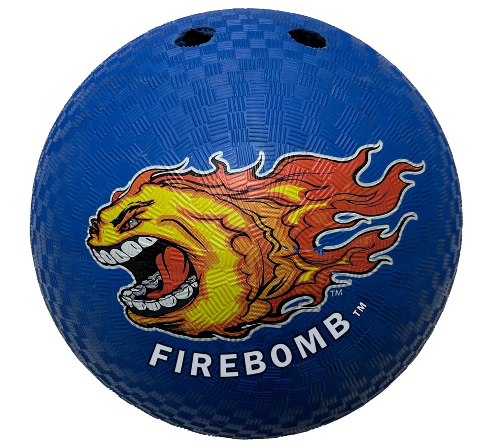 FIREBOMB™ Bouncing Bowling Bomb™ Playground Ball - Soft Ball for Training - Blue