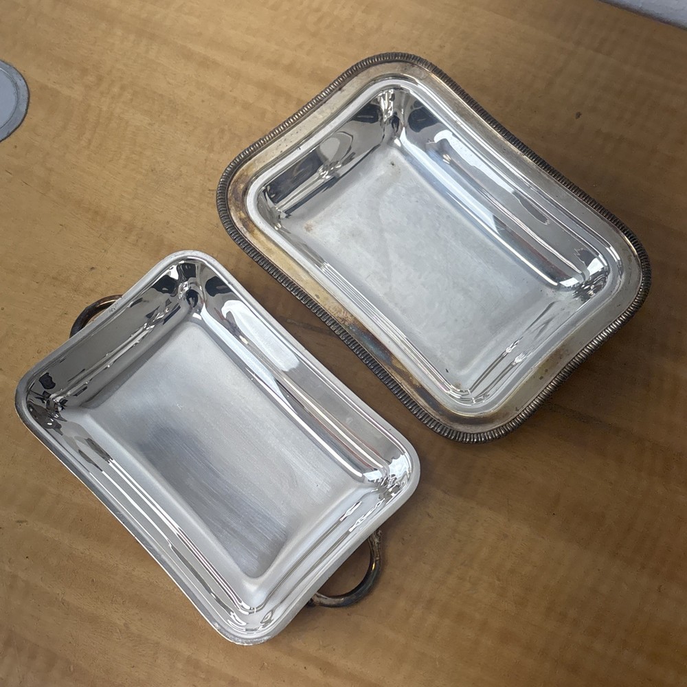 Crescent Silverware Covered Serving Dish 3139A