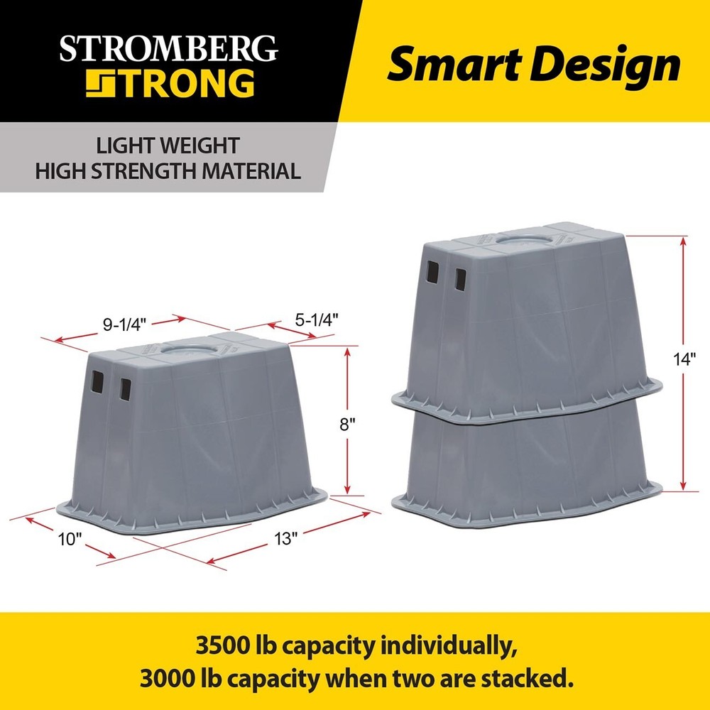 STROMBERG JBP8132 Base Pad Peak (2-Pack)