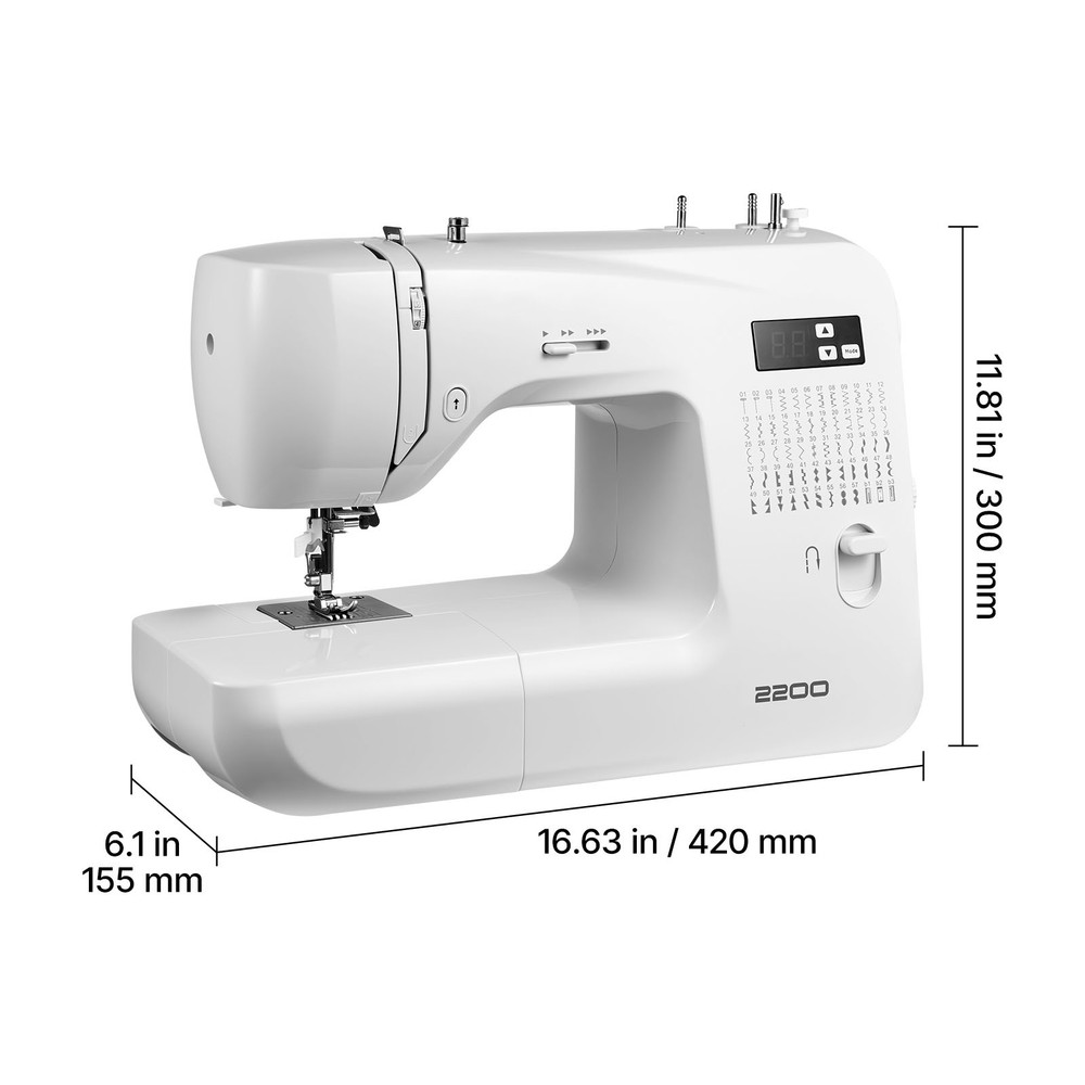 Computerized Sewing Machine Digital Sewing Machine 60 Stitch Applications