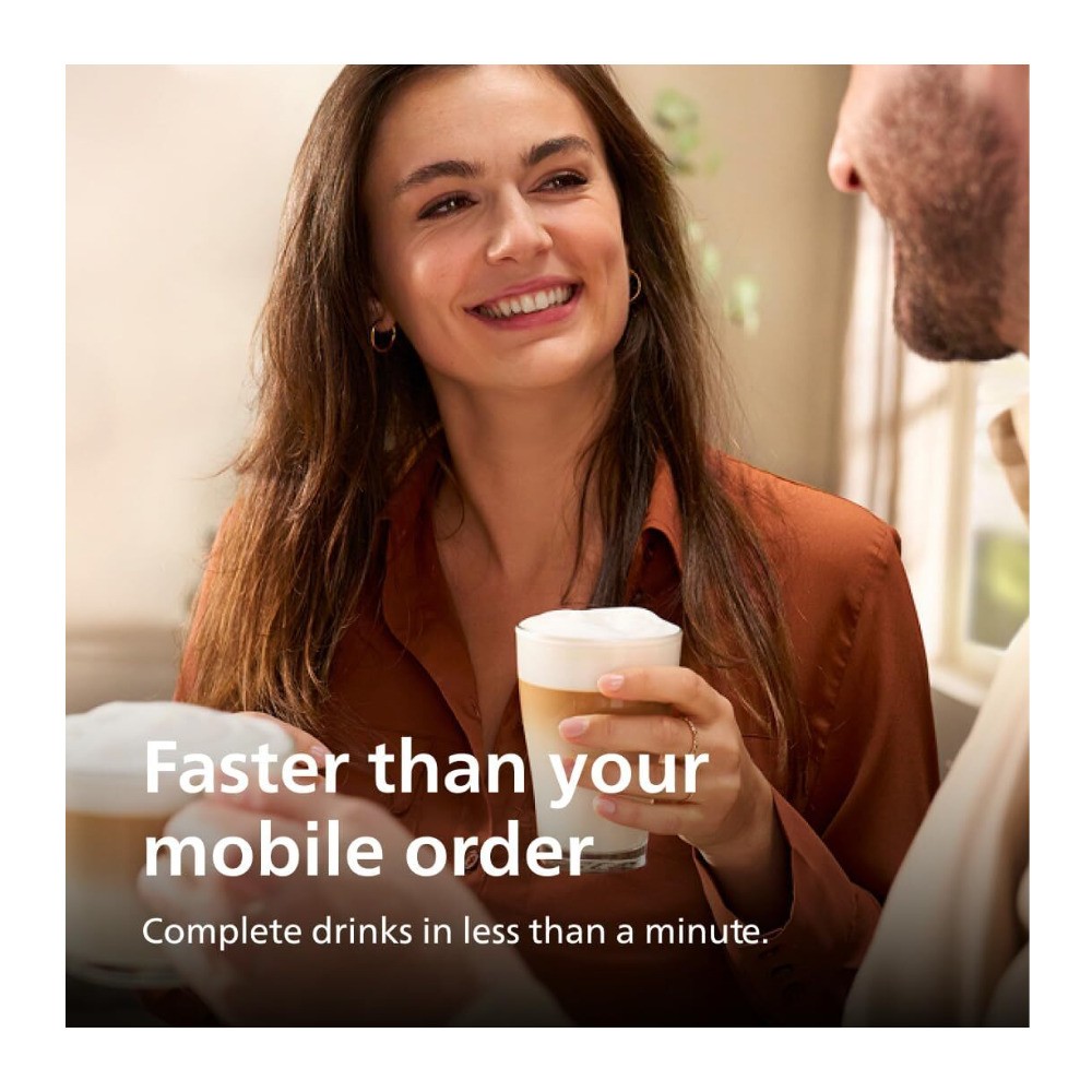 Philips 1200 Series Fully Automatic Espresso Machine (Black)