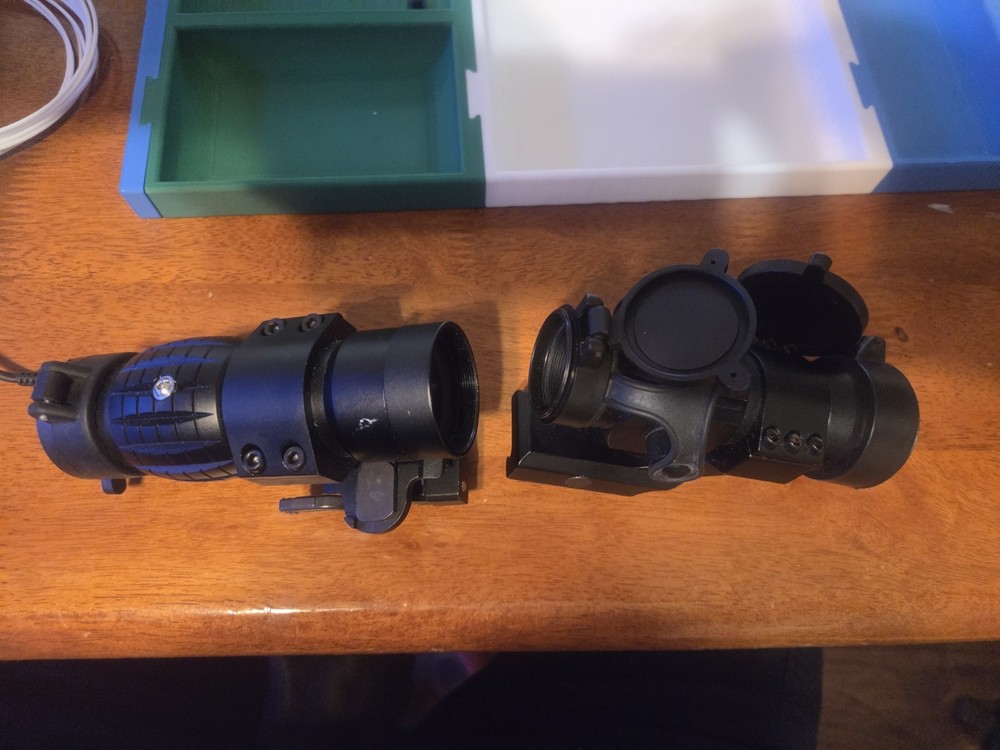 Optic Magnification System For Rifle