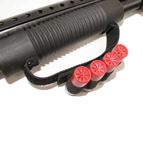 SHELL HOLDER BLACK 4 ROUND HOLDER STRAP KIT 12GA /20GA