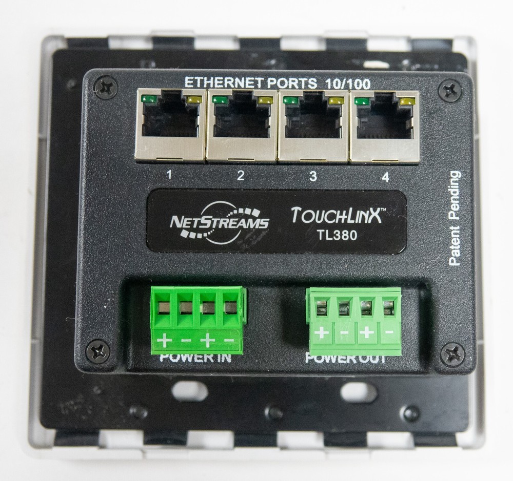 Netstreams Touchlinx TL380 White Touchscreen Controller VERY CLEAN & TESTED