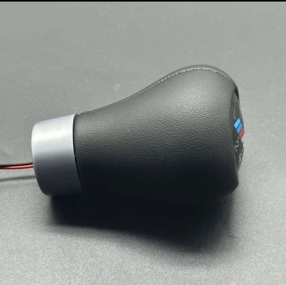 WEIGHTED ZHP 5 Speed BMW illuminated Genuine Leather Shift Knob M3 E30 E36 E46