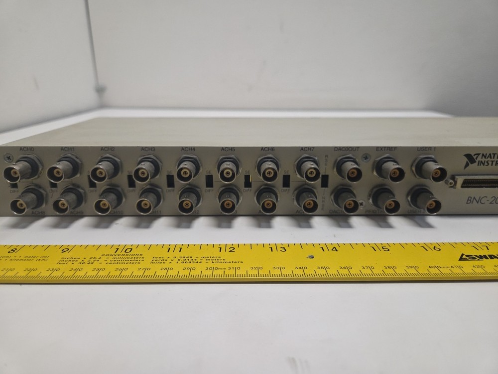 National Instruments Rack Mounted BNC Terminal Block BNC-2090