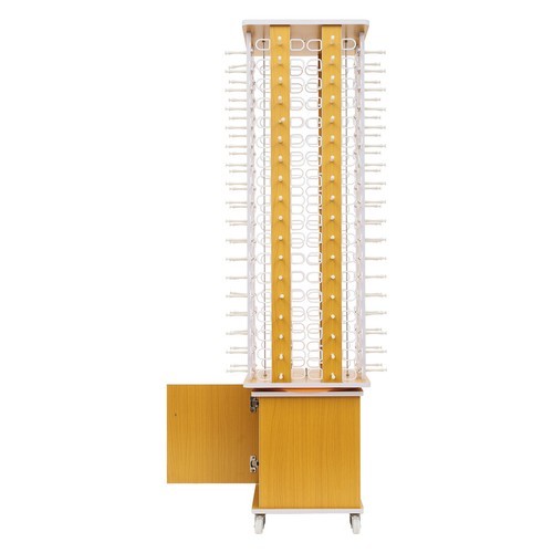 144 Pair Sunglasses Display Rack Rotating Floor-standing Eyeglass Holder