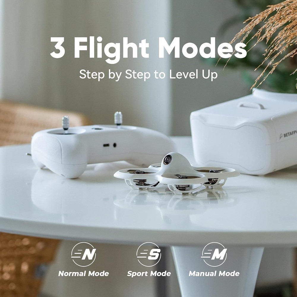 Cetus Pro FPV Kit - 3 Modes, Altitude Hold, Turtle Mode, Includes VR02 Goggles