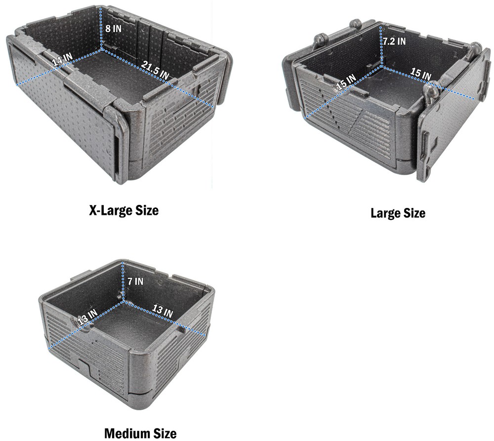 Cooling Chilling Collapsible Cooler Chest Box Insulate Iceless Foldable Portable