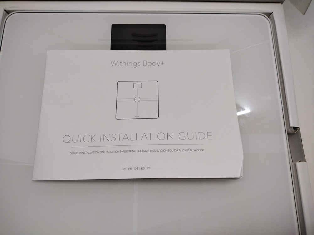 Withings Body+ Body Composition Smart Wi-Fi Scale - White, WBS05