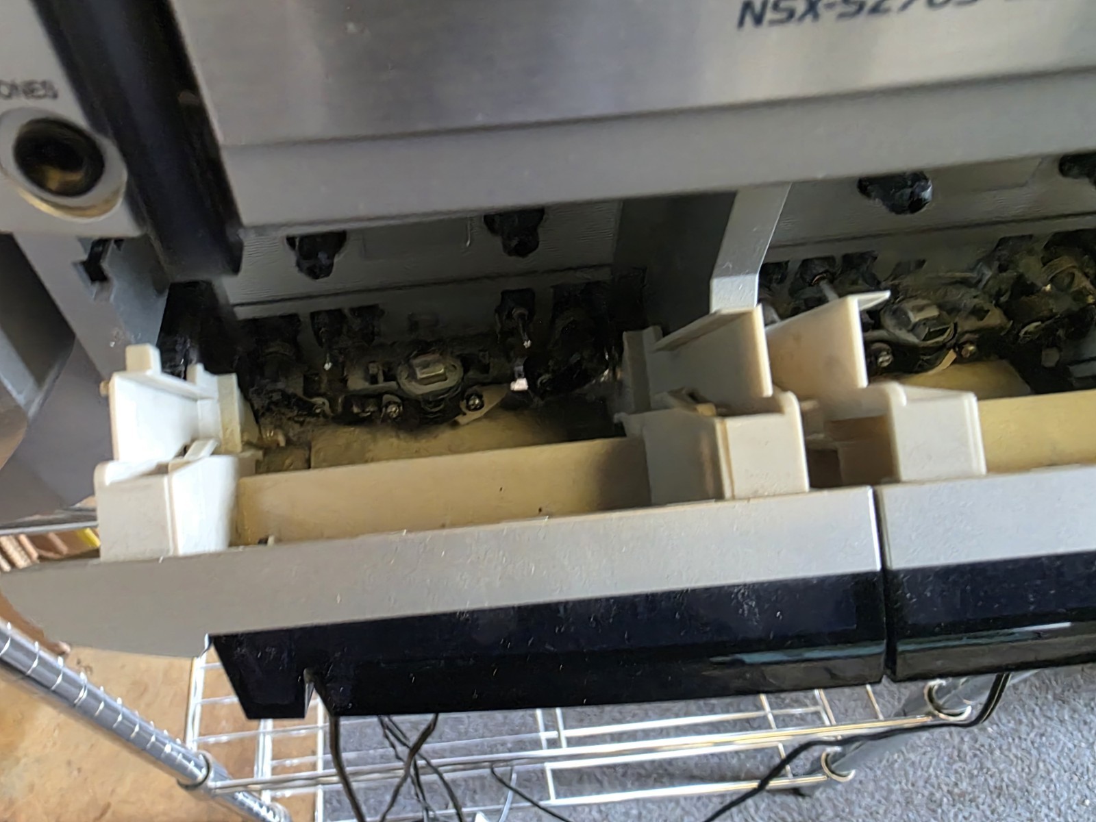 AIWA CX-NSZ705HT Compact Stereo System w/ Dual Powered Subwoofers – AM/FM Works