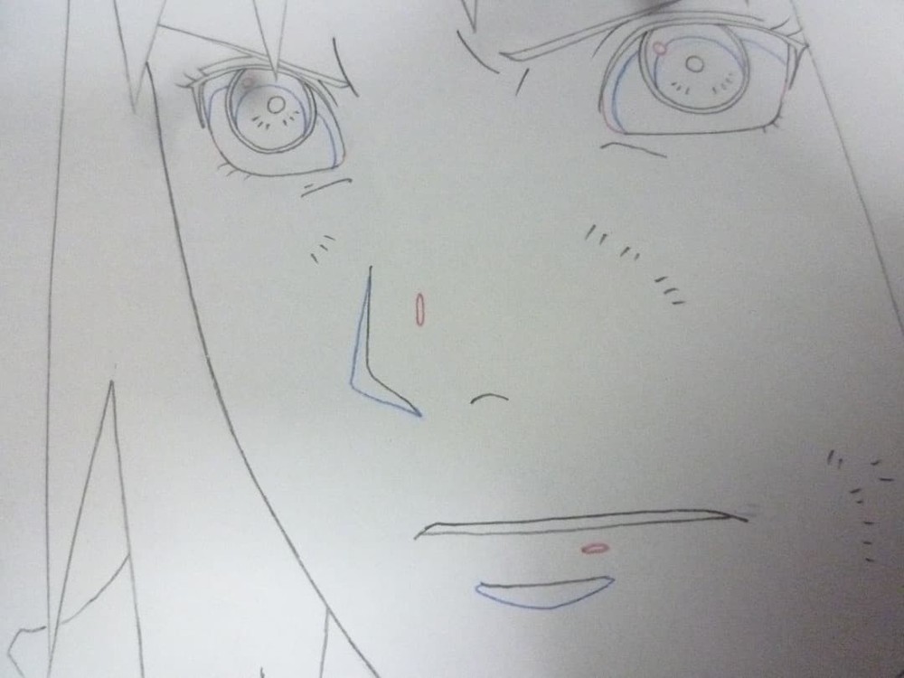 Sakura A2 hand drawing/etc. layout/original/revised/video Naruto NARUTO