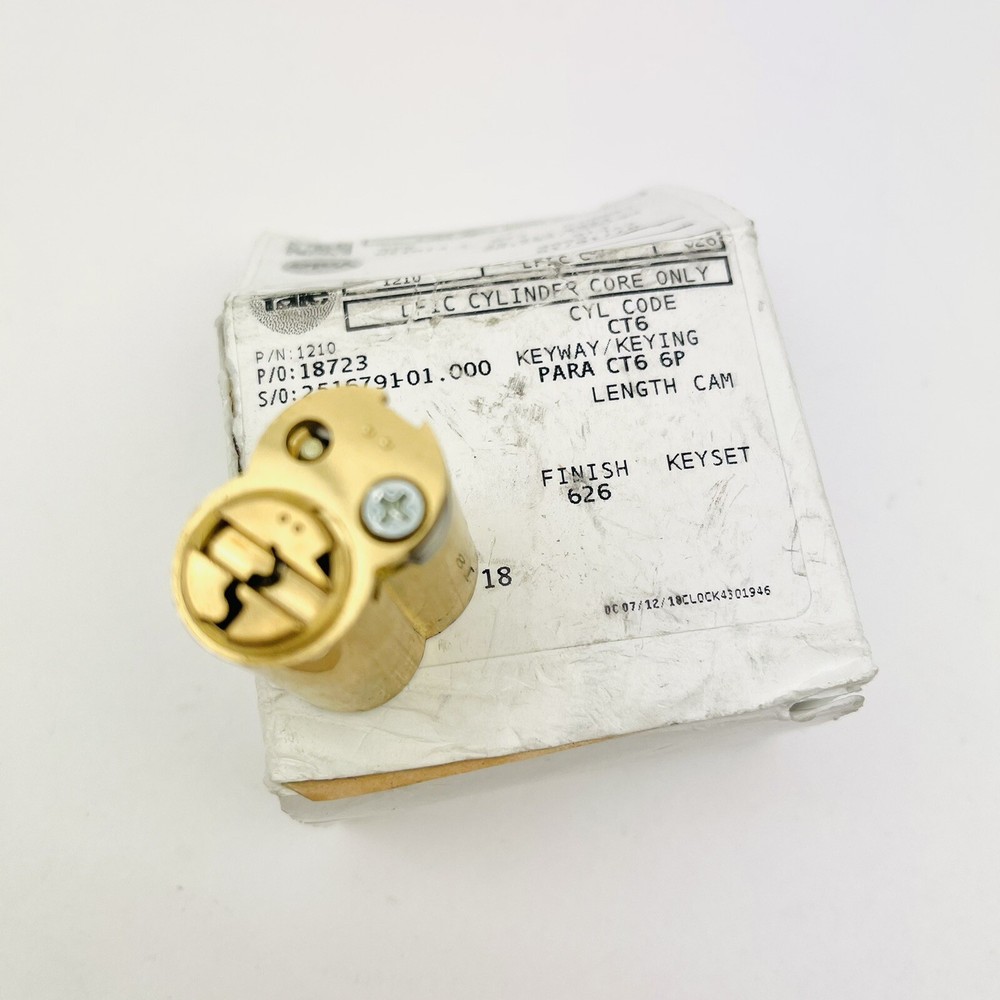 YALE 1210 LFIC CYLINDER CORE ONLY