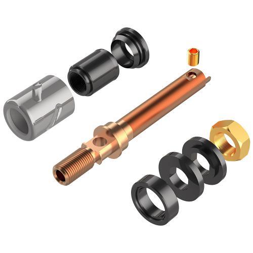 HiFi Copper Binding Post Amplifier Banana Plug Terminal Speaker Socket Connector