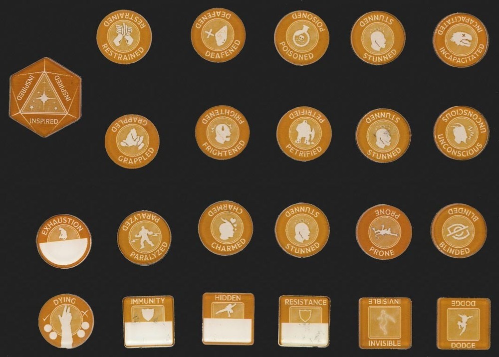 🧘 D&D Monk Token Set – Flow Through Combat with Focus | New & Sealed