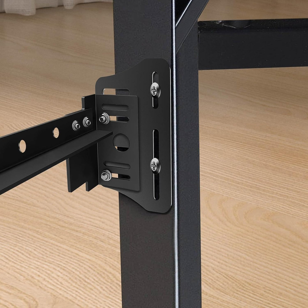 2Pcs Bed Frame Brackets Adapter for Headboard Extra, Queen Bed Modification Plat