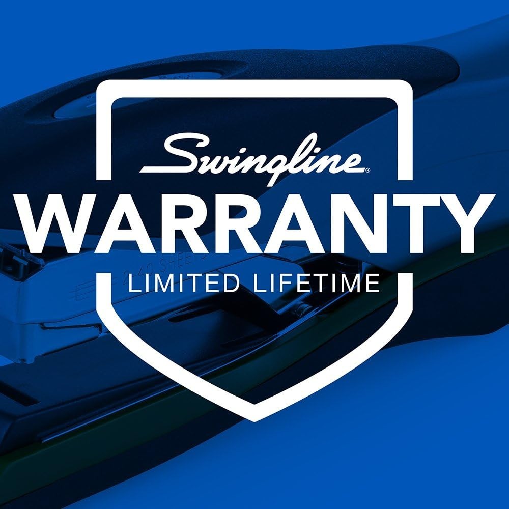 Stylish Optima 40 Stapler - 40 Sheet Capacity, Reduced Effort, Quiet Design
