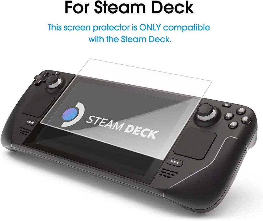 [3 Pack] amFilm Screen Protector Compatible with Steam Deck