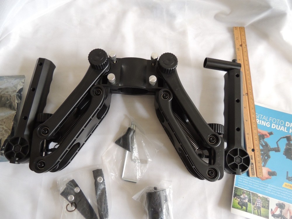 DIGITALFOTO DH04 Spring Dual Handle 30% Stability Improvement