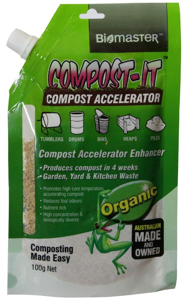 Compost-It Compost Accelerator/Starter 100g Spout Pack for All Composting Sys...