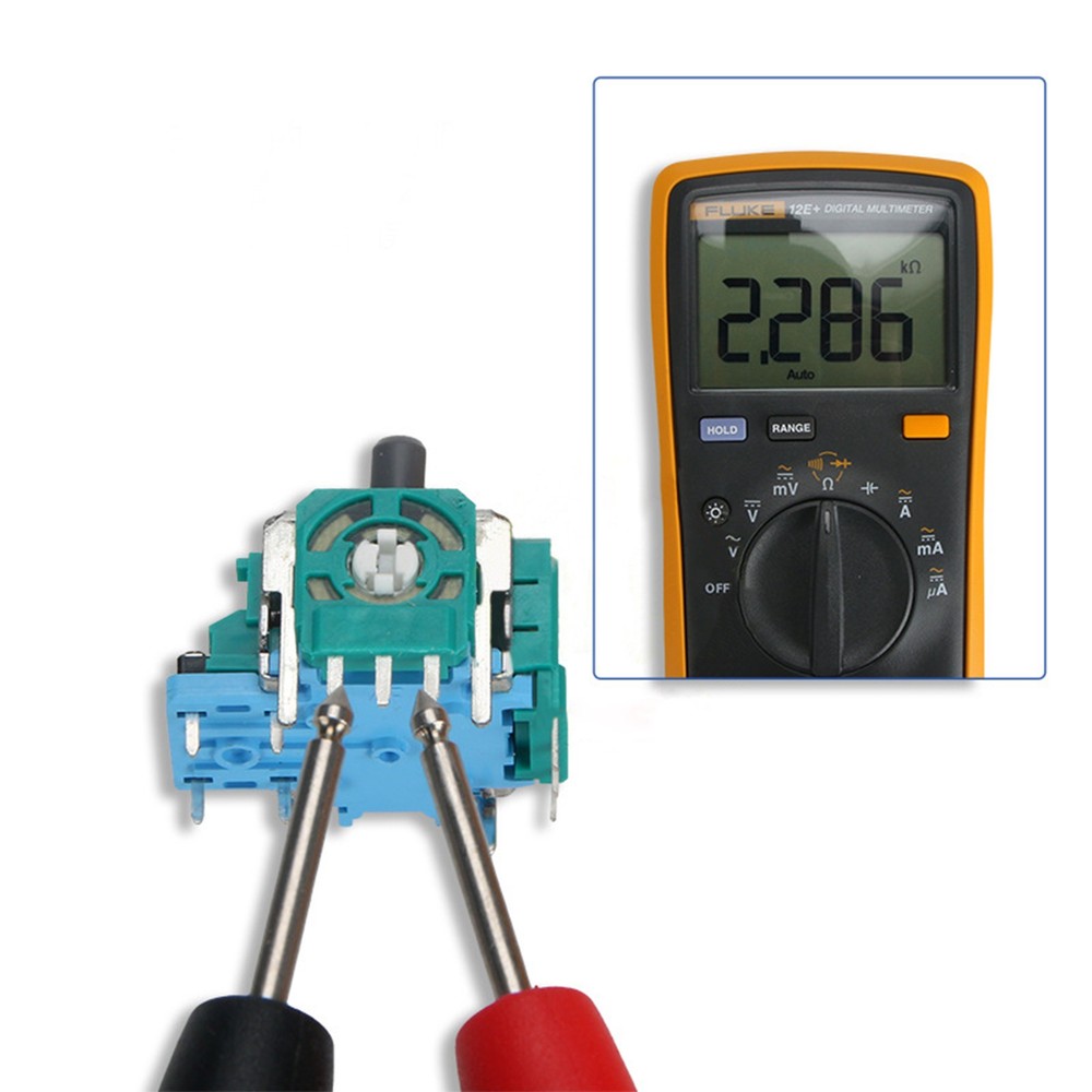 2Pcs Replacement 3D Analog Stick Joystick For PS5 Dualshock Wireless Gamepad