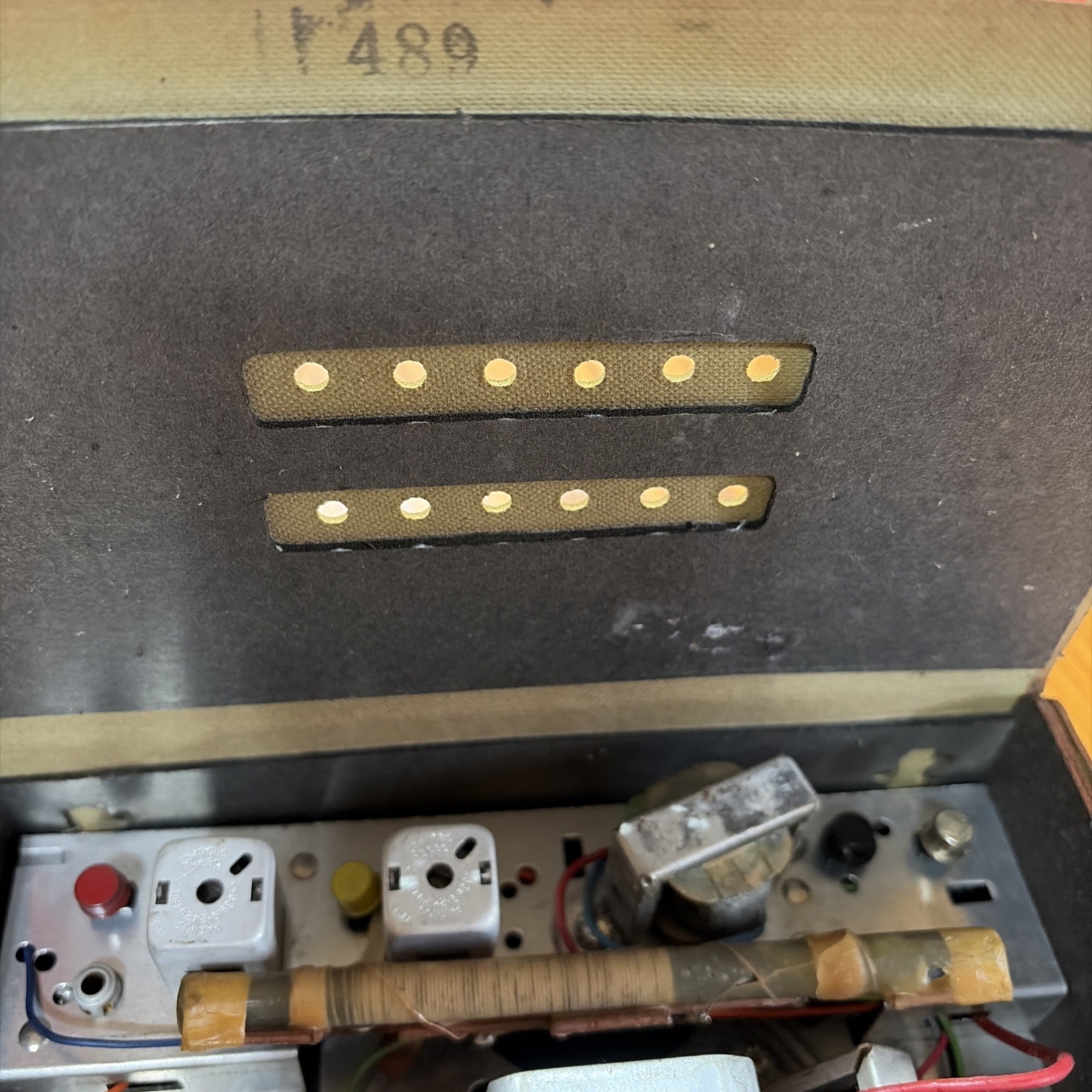 Vintage 1950’s Merco Air-Master Transistor Radio Rare Find Uncleaned Untested