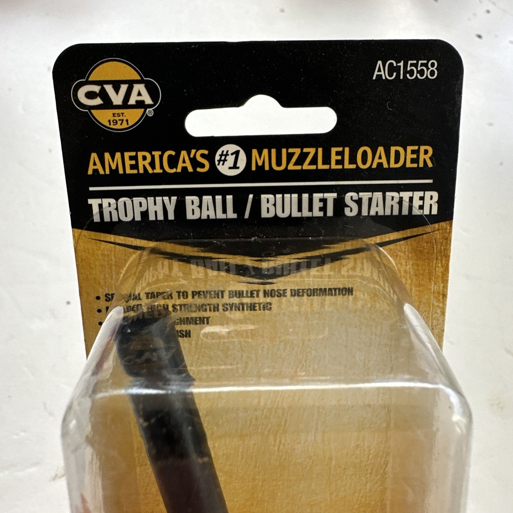 CVA Trophy Ball Muzzle Loader Black Powder Bullet Starter Tool - AC1558