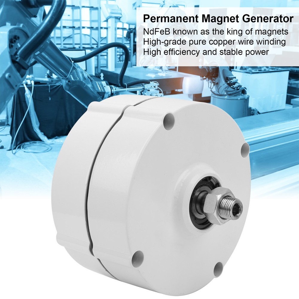 Permanent Magnet Generator Electric 3Phase AC Alternator AVAN‑400w 48V Rectifier