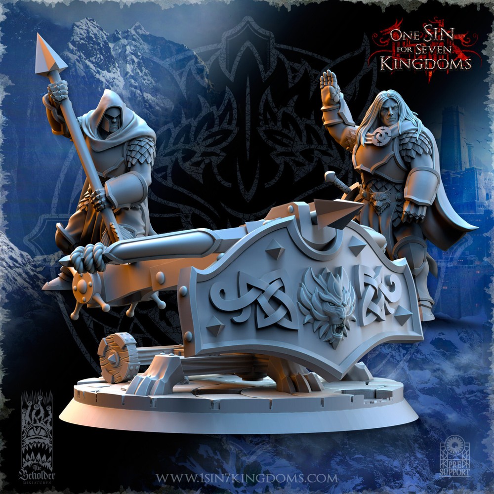 StormWolves Bolt Thrower | The Beholder Miniatures |