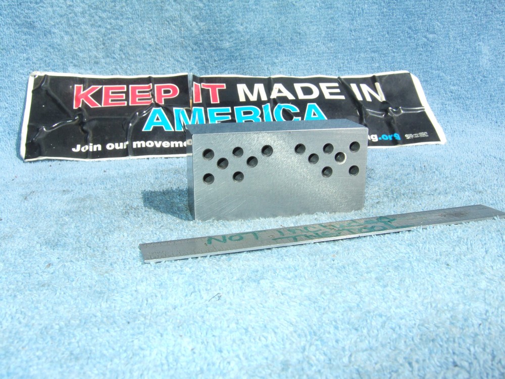 FIXTURE PLATE PARALLELS DRAFT PLATE XLNT TOOLMAKER MACHINIST INSPECT GRIND MILL