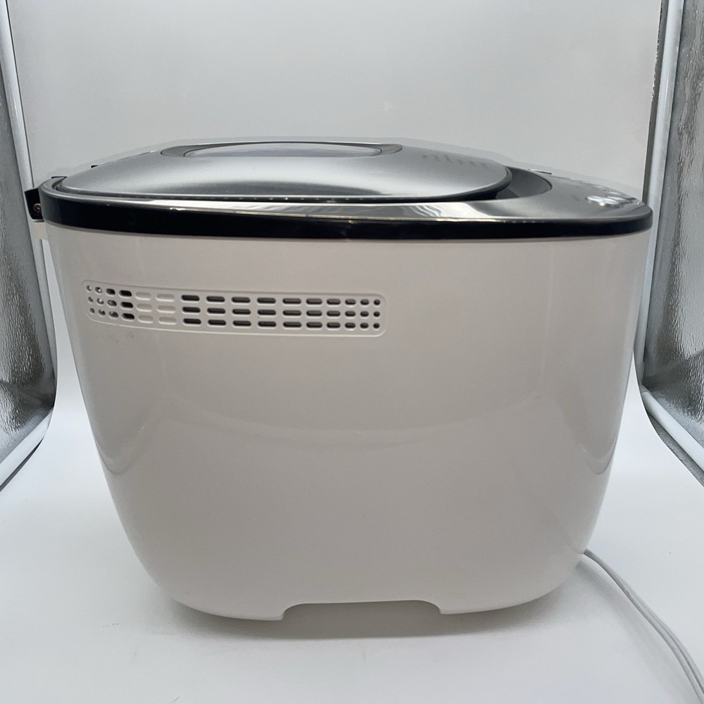 AICOOK 2LB Automatic Bread Maker Machine Tested Working BM4406, White