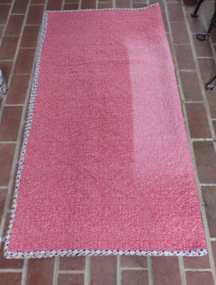Handmade Small Multicolor Geometric Quilt