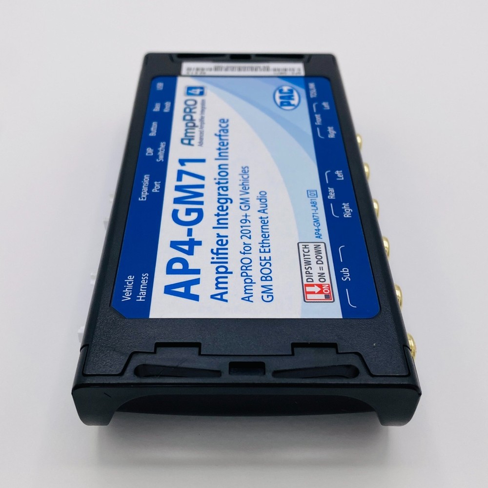 PAC AP4-GM71 Advanced Amplifier Integration Interface for select 2019+ GM w/Bose